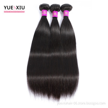 Wholesale 100% Full Cuticle Aligned Raw Virgin Human Hair Extensions 10A Grade Straight Hair Bundles